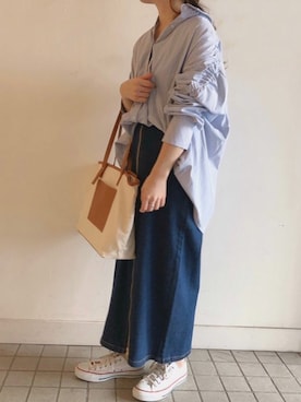 Bou Jeloudさん（レディース・160cm）の春コーディネート