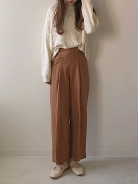 Bou Jeloudさん（レディース・160cm）の春コーディネート