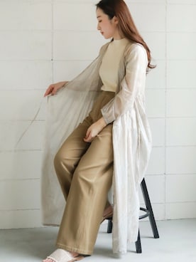 「Bab Bou Jeloud（バブブージュルード）のアイテム」を使った、Bou Jeloudさん（レディース・160cm）の春コーディネート