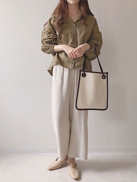 Bou Jeloudさん（レディース・160cm）の春コーディネート