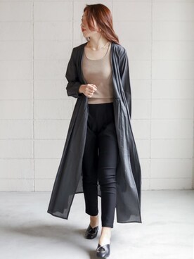 Bou Jeloudさん（レディース・160cm）の春コーディネート