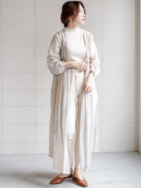 Bou Jeloudさん（レディース・160cm）の春コーディネート