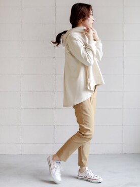 Bou Jeloudさん（レディース・160cm）の春コーディネート