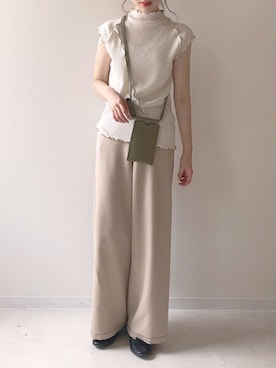 Bou Jeloudさん(レディース・160cm)の春コーディネート