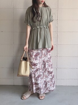 Bou Jeloudさん(レディース・160cm)の春コーディネート