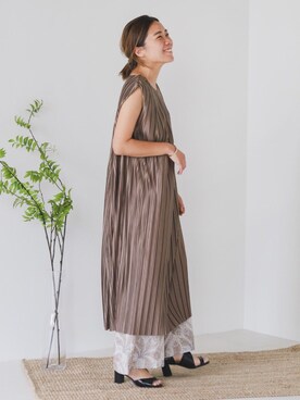 Bou Jeloudさん（レディース・160cm）の夏コーディネート