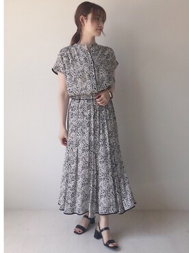 Bou Jeloudさん（レディース・162cm）の夏コーディネート