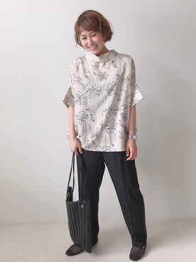 Bou Jeloudさん（レディース・154cm）の夏コーディネート