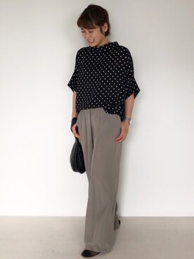 Bou Jeloudさん（レディース・154cm）の夏コーディネート