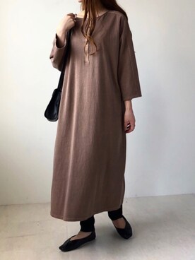 「Bab（バブ）のアイテム（ショルダーバッグ）」を使った、Bou Jeloudさん（レディース・164cm）の夏コーディネート
