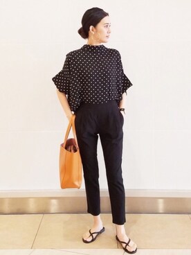 Bou Jeloudさん（レディース・166cm）の夏コーディネート