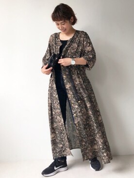 Bou Jeloudさん（レディース・154cm）の夏コーディネート