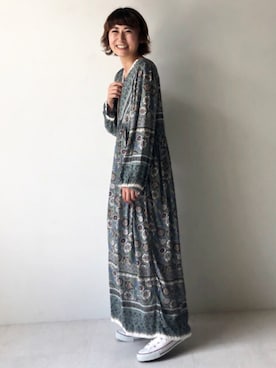 Bou Jeloudさん（レディース・154cm）の秋コーディネート