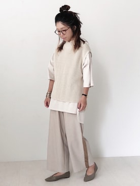 Bou Jeloudさん（レディース・160cm）の秋コーディネート