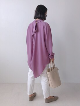 Bou Jeloudさん（レディース・152cm）の秋コーディネート