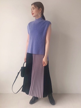 Bou Jeloudさん（レディース・162cm）の秋コーディネート