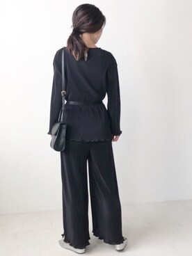 Bou Jeloudさん（レディース・160cm）の秋コーディネート