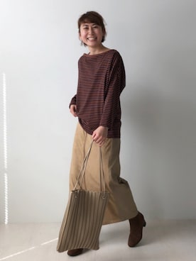 Bou Jeloudさん(レディース・154cm)の秋コーディネート