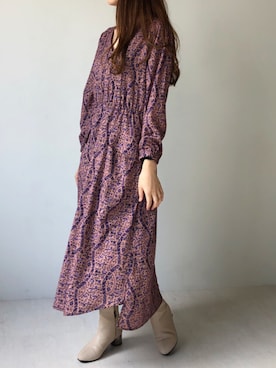 Bou Jeloudさん（レディース・164cm）の秋コーディネート