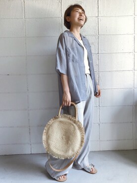 Bou Jeloudさん（レディース・154cm）の秋コーディネート