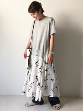 Bou Jeloudさん（レディース・154cm）の秋コーディネート