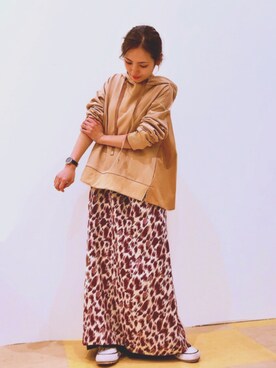 Bou Jeloudさん（レディース・158cm）の秋コーディネート