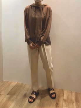 Bou Jeloudさん（レディース・163cm）の秋コーディネート