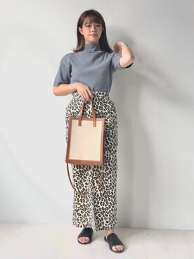 Bou Jeloudさん（レディース・156cm）の秋コーディネート