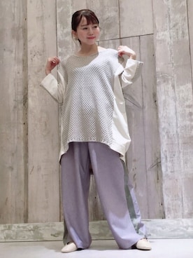 Bou Jeloudさん（レディース・148cm）の秋コーディネート