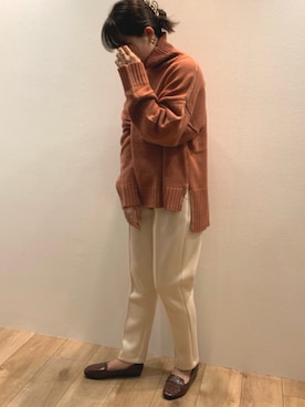 Bou Jeloudさん（レディース・158cm）の秋コーディネート