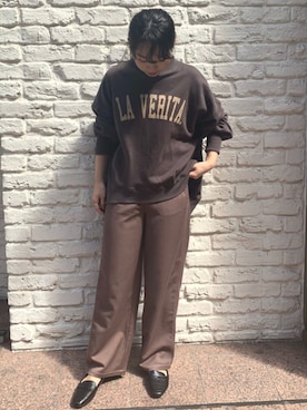 Bou Jeloudさん（レディース・158cm）の秋コーディネート