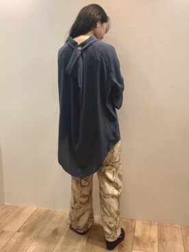 Bou Jeloudさん（レディース・158cm）の秋コーディネート