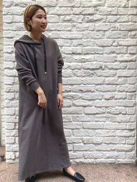 「ラブアンドピース2020」｜「アイテム（ワンピース/ドレス）」を使った、Bou Jeloudさん（レディース・158cm）の秋コーディネート
