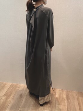 「ラブアンドピース2020」｜「アイテム（ワンピース/ドレス）」を使った、Bou Jeloudさん（レディース・163cm）の秋コーディネート