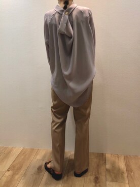 Bou Jeloudさん（レディース・163cm）の秋コーディネート