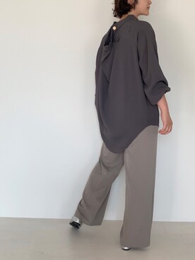 Bou Jeloudさん（レディース・164cm）の秋コーディネート