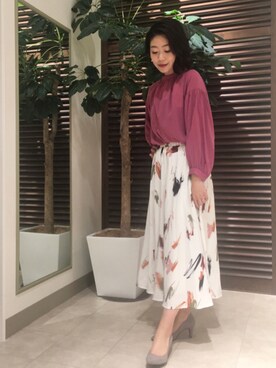 Bou Jeloudさん（レディース・163cm）の秋コーディネート