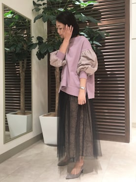 Bou Jeloudさん（レディース・163cm）の秋コーディネート