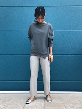 「スエット」｜Bou Jeloudさん（レディース・163cm）の秋コーディネート