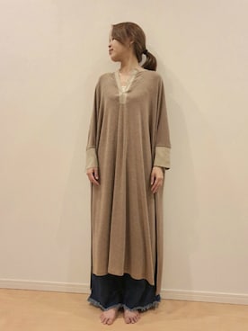 Bou Jeloudさん（レディース・158cm）の秋コーディネート