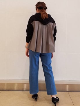 Bou Jeloudさん（レディース・162cm）の秋コーディネート