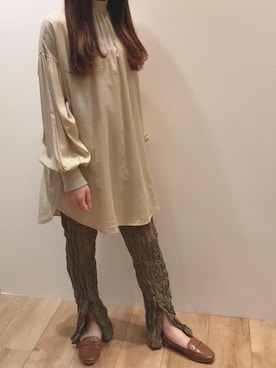 「秋のマイ旬スタイル」｜Bou Jeloudさん（レディース・155cm）の秋コーディネート