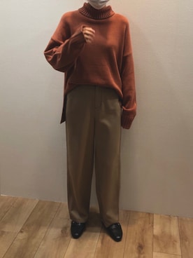 Bou Jeloudさん（レディース・163cm）の秋コーディネート