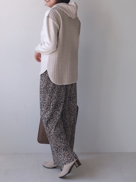 Bou Jeloudさん（レディース・170cm）の秋コーディネート