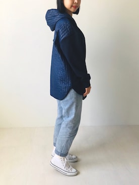 Bou Jeloudさん（レディース・152cm）の秋コーディネート