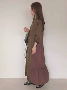 「秋のマイ旬スタイル」｜Bou Jeloudさん（レディース・160cm）の秋コーディネート