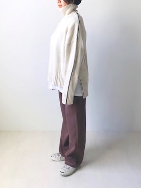 Bou Jeloudさん（レディース・158cm）の秋コーディネート