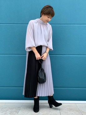 Bou Jeloudさん(レディース・161cm)の秋コーディネート