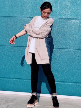 Bou Jeloudさん（レディース・148cm）の秋コーディネート