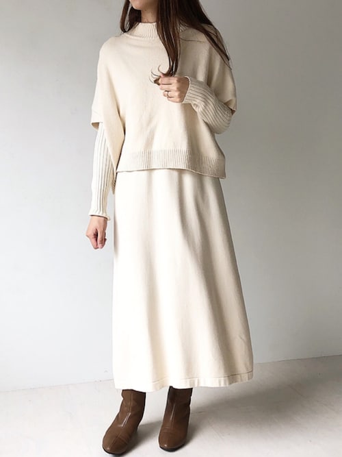 Zozotown店bou Jeloud Bab さんのワンピースを使ったコーディネート Zozotown